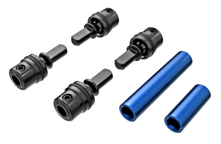 CENTER DRIVESHAFTS BLUE TRX-4M - TRAXXAS