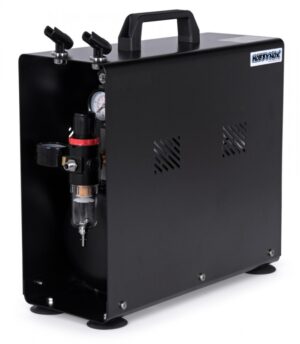 v02_52FCD8D858751A0636F63FF8389B48FE.jpg AIRBRUSH COMPRESSOR 1/4HP W/3.5L TANK (0-6BAR)