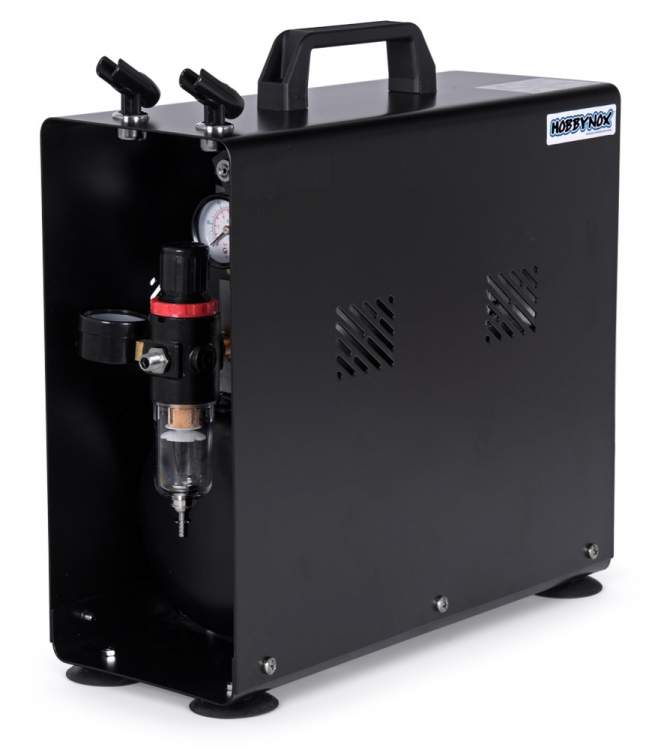 AIRBRUSH COMPRESSOR 1/4HP W/3.5L TANK (0-6BAR)