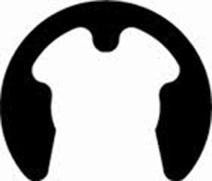 SEEGERRING E-CLIPS UTV. DIN 6799 6,0MM