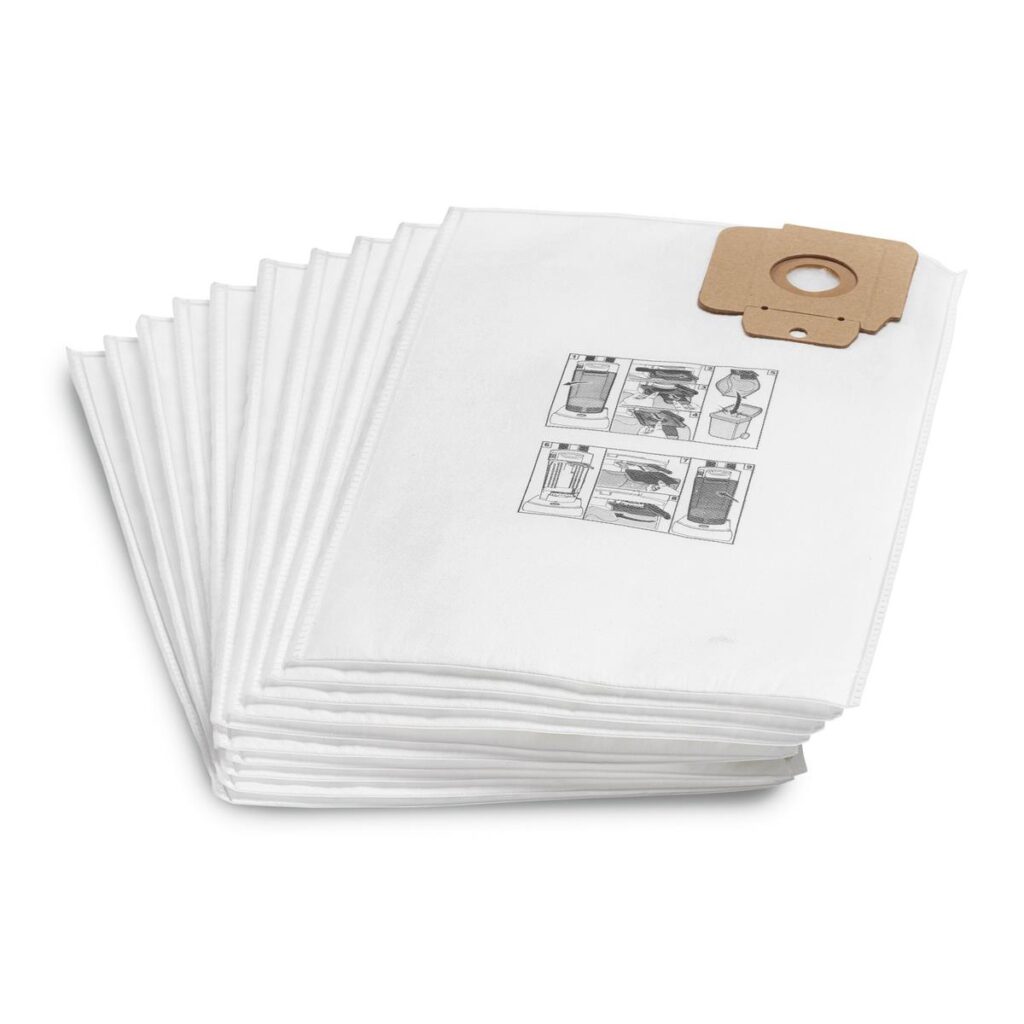STØVSUGERPOSE 10 PK. CV 30/1, CV 38/1, CV 38/2, CV 48/2 KÄRCHER