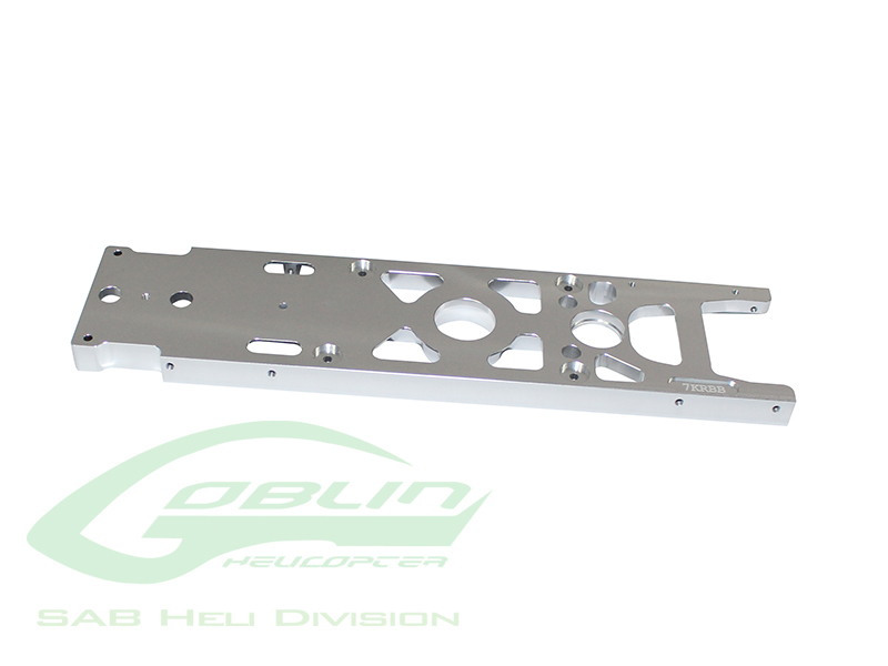 ALU. MAIN PLATE BLACK NITRO