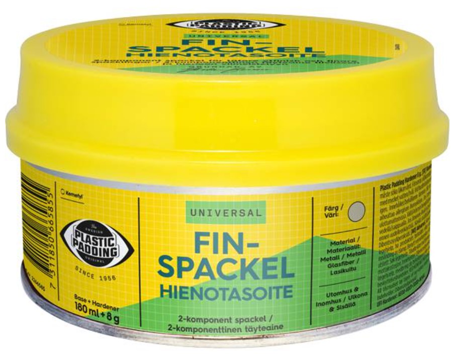 FIN SPARKEL 180ML - PLASTIC PADDING
