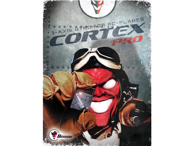 CORTEX PRO BAVARIAN DEMON - 3-AXIS FIXED WING GYRO CONTROLLER