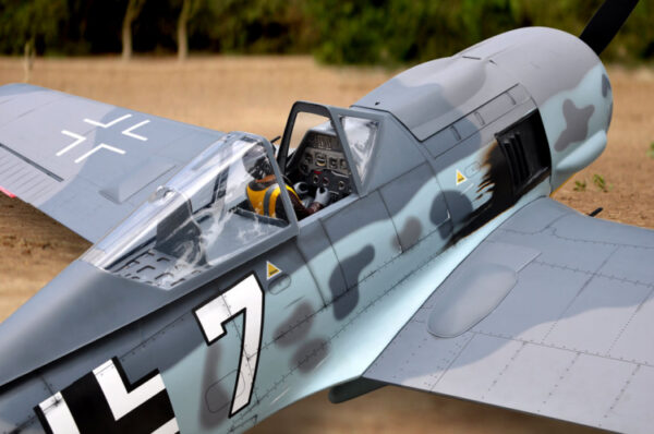 BLACK HORSE FOCKE-WULF FW 190A 120CC ARF - Bilde 3