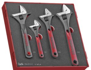 SKIFTENØKKELSETT EVA 4 DELER TEDADJ4 - TENG TOOLS