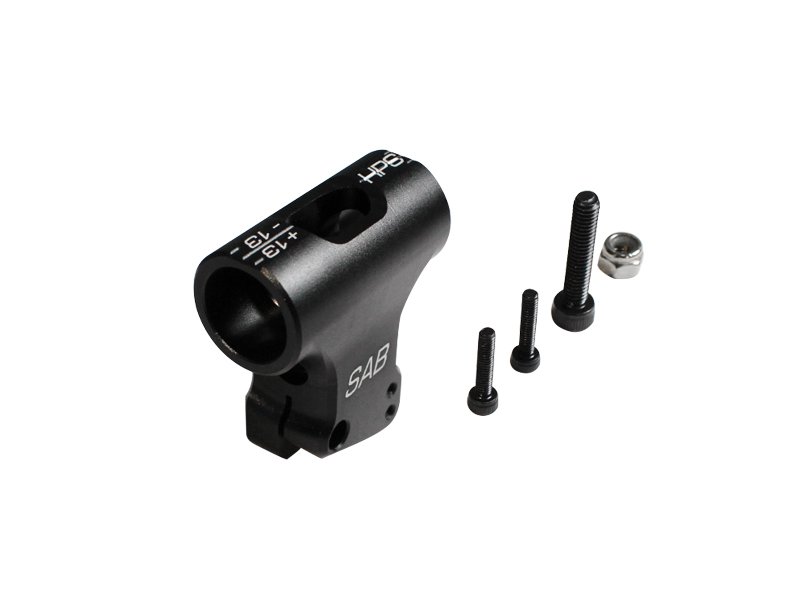 ALUMINIUM CENTER HUB FLAT BLACK
