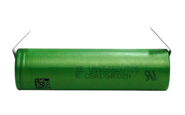 HACKER 18650CELLER M/LODDEØRER 2PK. 2600MAH LI-ION