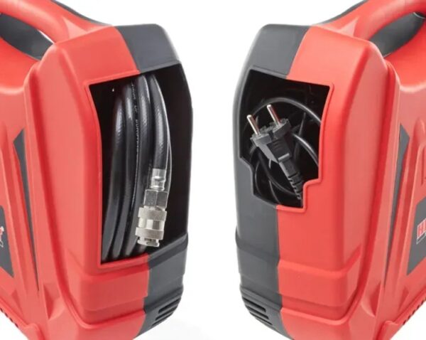 KOMPRESSOR EL. I KOFFERT 8BAR 180L/MIN 230V HECHT - Bilde 4