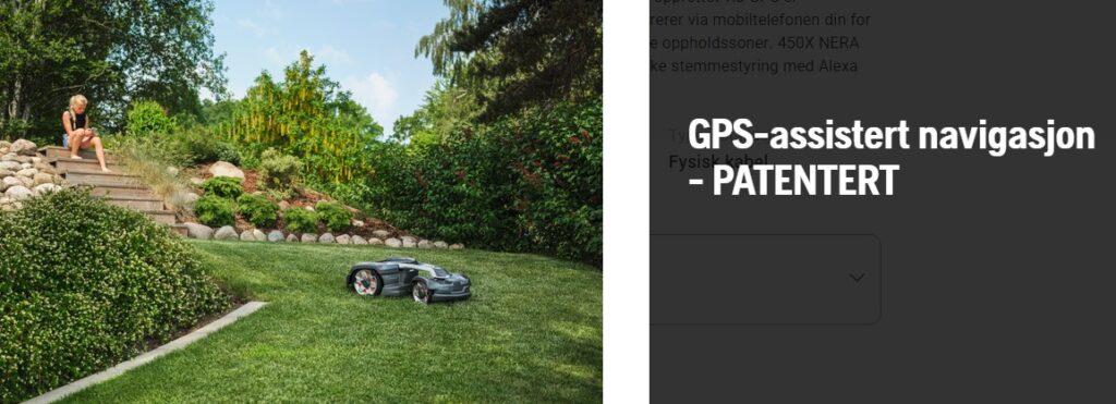 HUSQVARNA AUTOMOWER AM 450X II NERA - ROBOTKLIPPER
