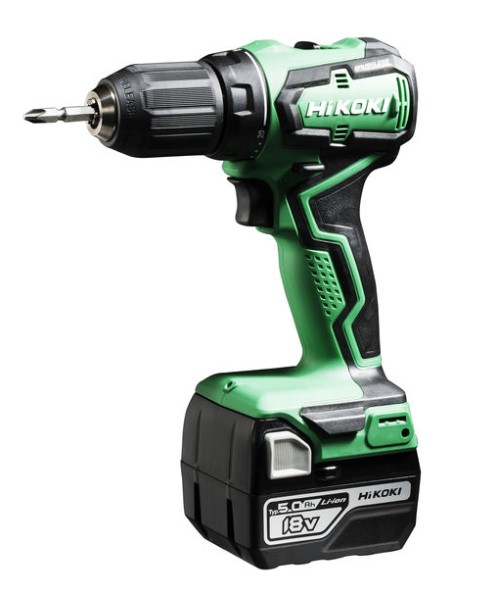 BORSKRUTREKKER DS18DD - 18V M/KOFFERT/LADER/BATTERIER - HIKOKI