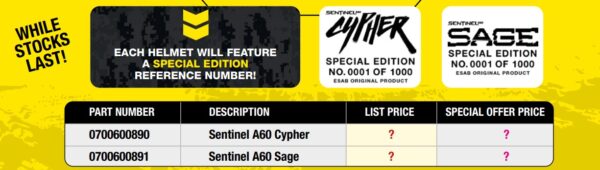 SVEISEMASKE  SENTINEL A60 CYPHER SE - Bilde 2