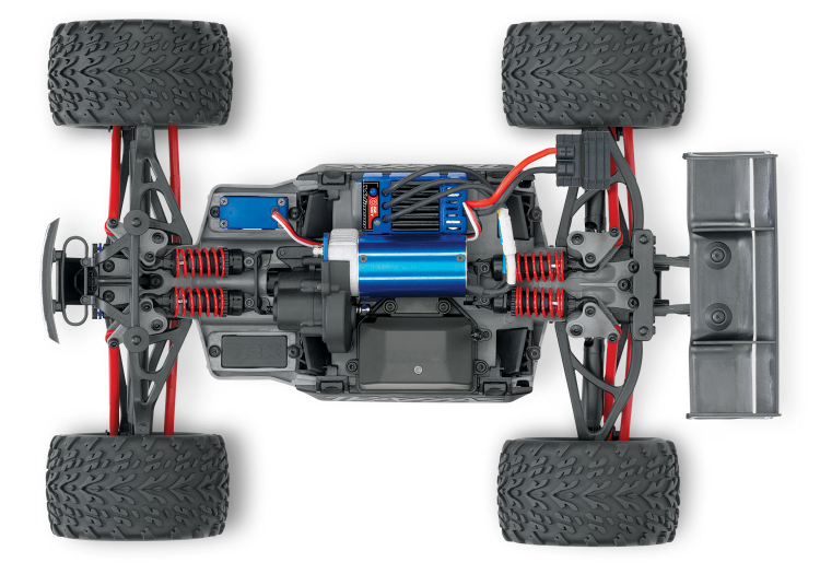 E-REVO 1/16 VXL 4WD TQI TSM BLUE - TRAXXAS