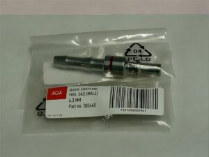 v02_5A2DCB8128A94B93F6739DFBE0A15ADD.jpg SLANGESOKKEL FOR HURTIGKOBLING BRENNGASS 6,3MM - LINDE