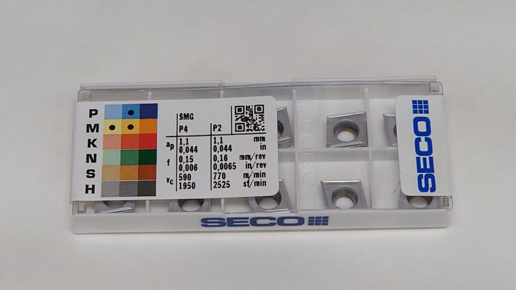 SKJÆR CCMT09T304-M3 TP1501 - SECO