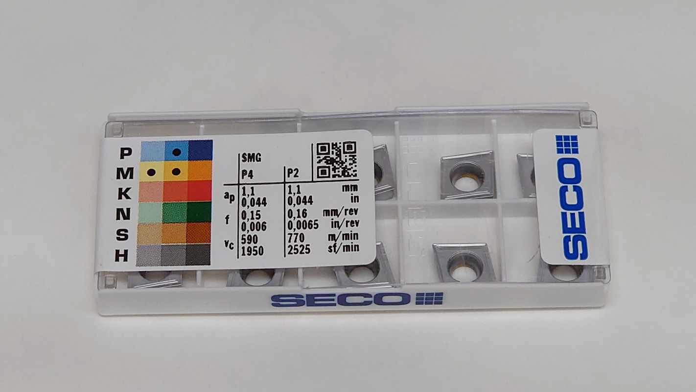 SKJÆR CCMT09T304-M3 TP1501 - SECO - Bilde 5