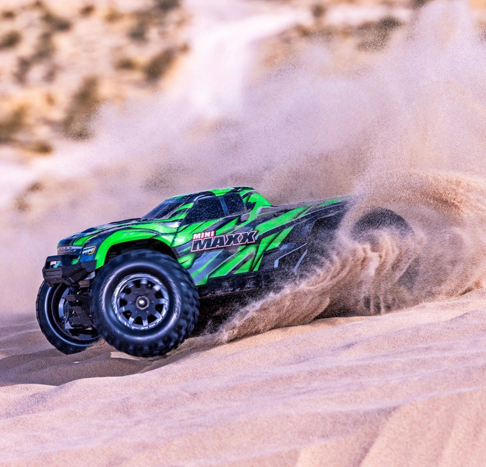 MINI MAXX RTR TQ BL-2S GREEN- TRAXXAS