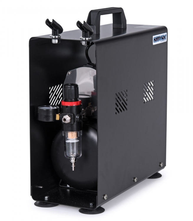 AIRBRUSH COMPRESSOR 1/6HP W/3L TANK (0-4BAR)