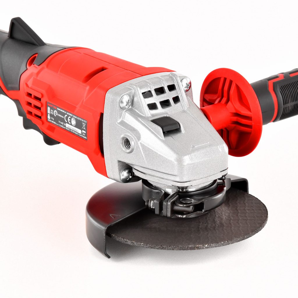 VINKELSLIPER BAT.20V 115MM U/BAT.OG LADER HECHT