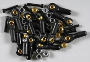 BALL LINK HEAVY DUTY 4-40 SWIVEL (12ST) - DUBRO900