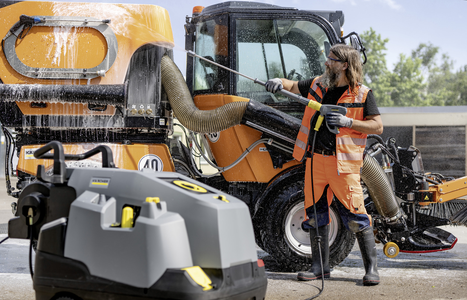 KÄRCHER HDS 9/17-4C 230V HT VASKER EASY FORCE VARMTV. - Bilde 8