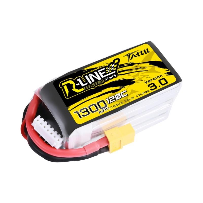 GENS ACE 6S-1300-120C-TATTU R-LINE 3.0 XT60