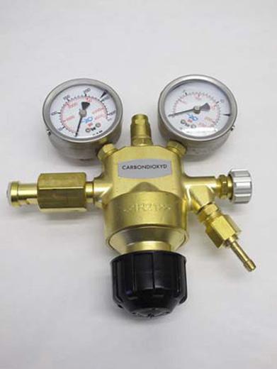 REGULATOR R21, 0-10 BAR, CO2 - AGA 305358