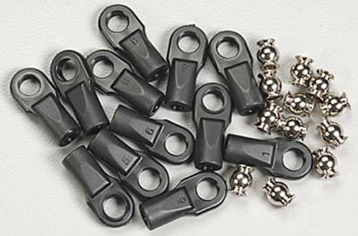 ROD ENDS W/HOLLOW BALLS LARGE REVO (12) - TRAXXAS