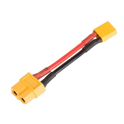 FUSE OVERGANG - XT60 BATT-SIDE TIL XT30 REG-SIDE