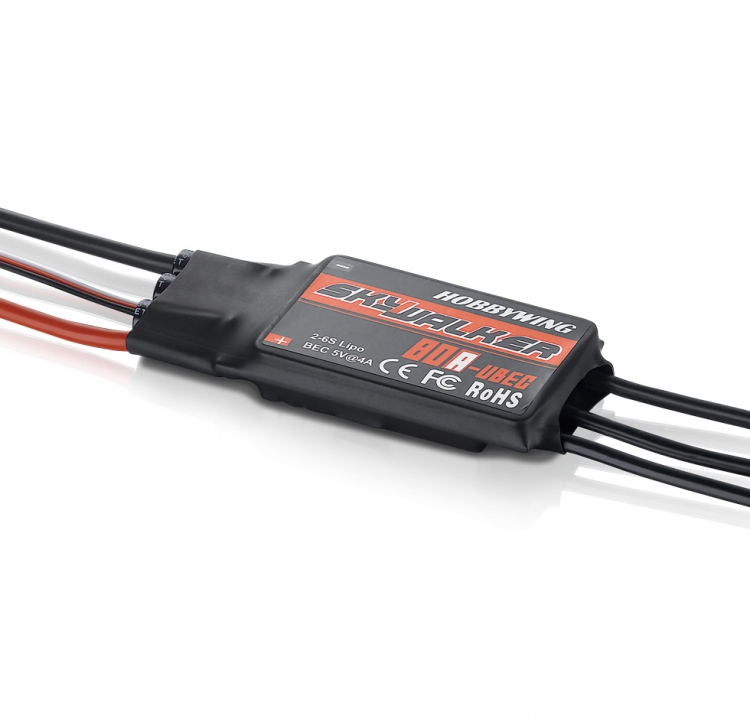 HOBBYWING SKYWALKER 80A V2 2-6S ESC