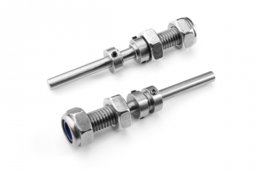 HJULAKSLER 5MM M8 M/HJULSTOPPERE