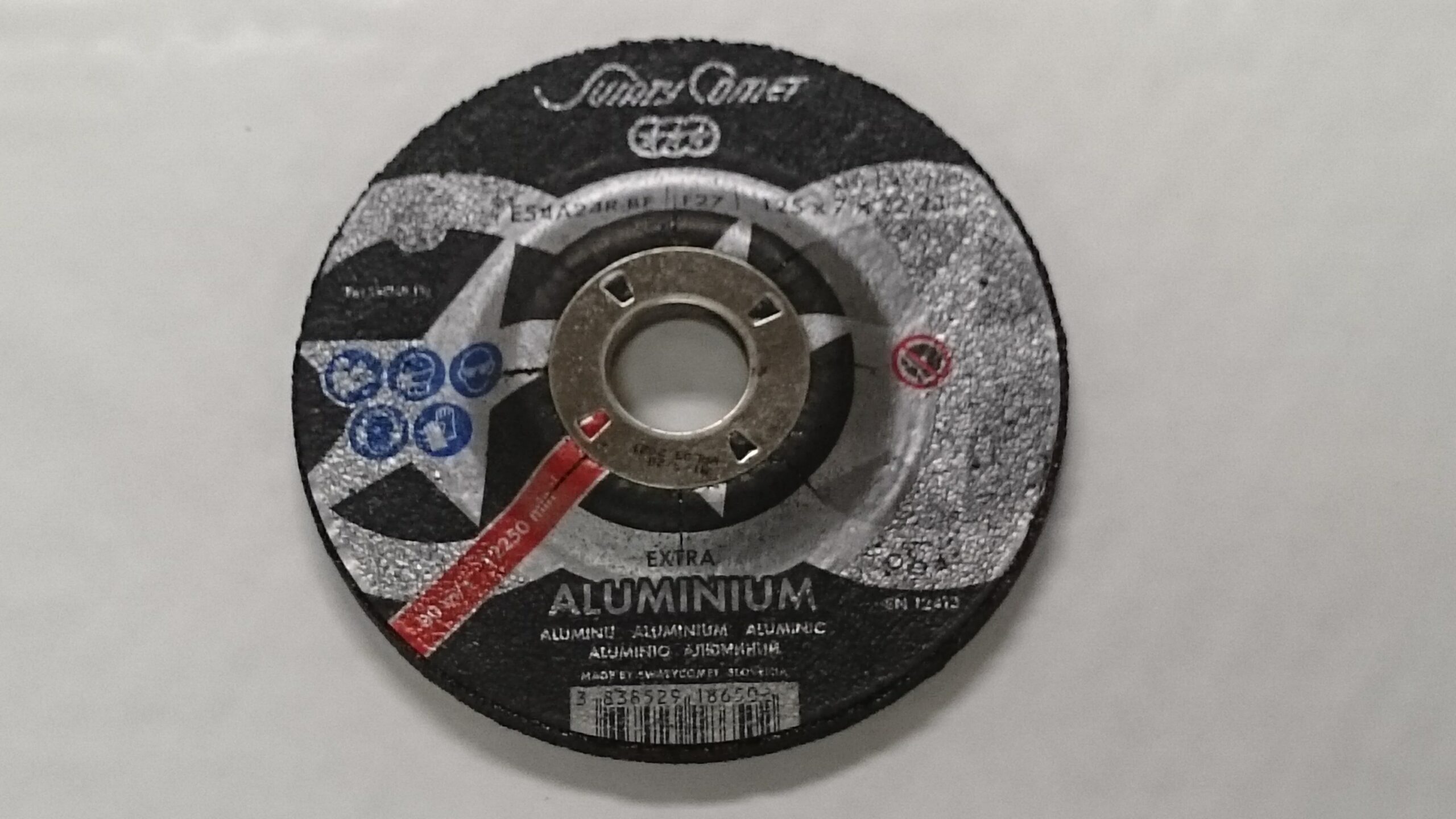 SLIPESKIVE ALUM. 125 X 7,0 X 22 - METALYNX 411637 NR-11 - Bilde 2