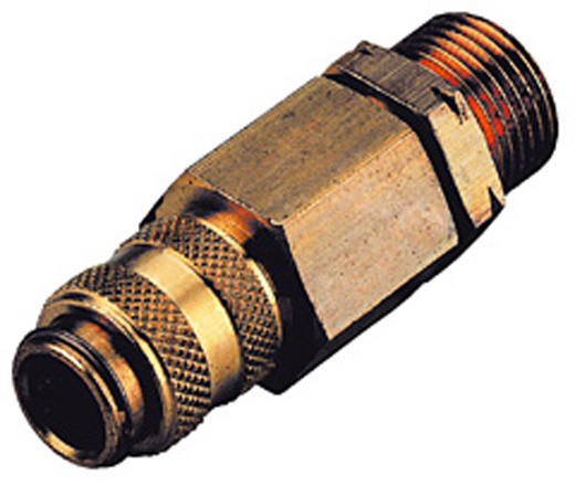 HURTIGKOBLING HUN, R3/8”V UTV. FOR SLANGESOKKEL - SIEVERT