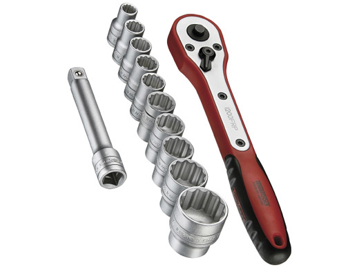 PIPENØKKELSETT 1/2" M1212N1 - TENG TOOLS