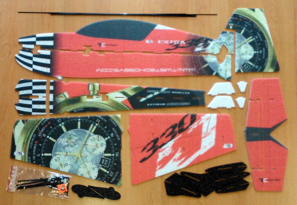 EXTRA 330 SUPERLITE RED RC FACTORY