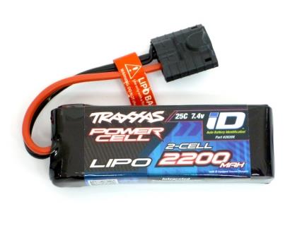 TRAXXAS 7,4V 2200MAH 25C ID-KONTAKT