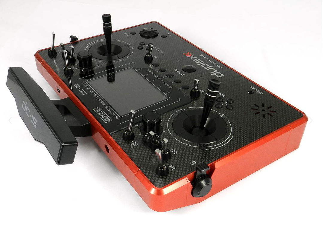 JETI DUPLEX DC-16 II CARBON LINE RED MULTIMODE - Bilde 3