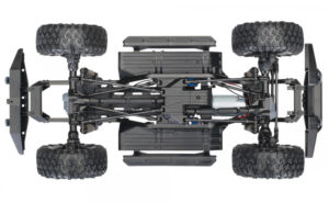 LAND ROVER DEFENDER SCALE & TRAIL 4WD RØD- TRAXXAS (TRX82256-4-RED)