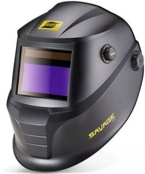 SVEISEMASKE SORT SAVAGE A41 490G 9-13 ESAB 0700504100 M/ EXT BAT. OG GLASS
