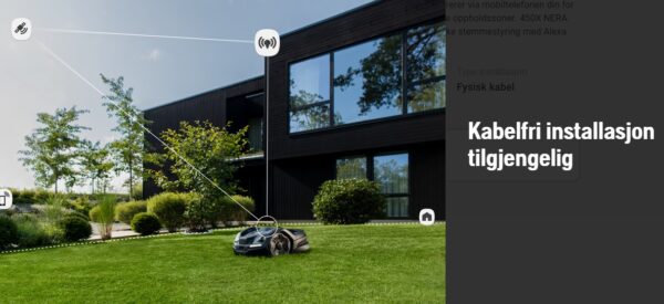 HUSQVARNA AUTOMOWER AM 450X II NERA - ROBOTKLIPPER - Bilde 2