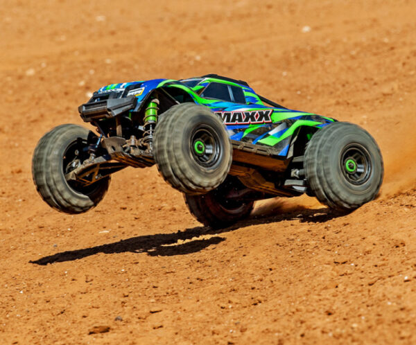 MAXX 4x4 W/WIDEMAXX 1/10 RTR TQi Bl TSM GREEN- TRAXXAS - Bilde 5