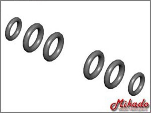 Dumper rubber set soft