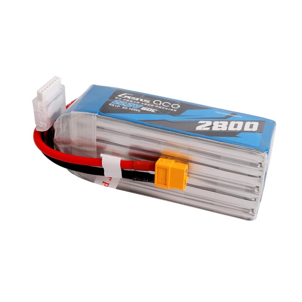GENS ACE 6S-2800-60C-XT60 PLUGG