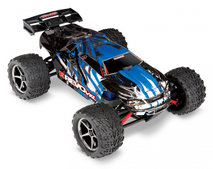 E-REVO 1/16 VXL 4WD TQI TSM BLUE - TRAXXAS