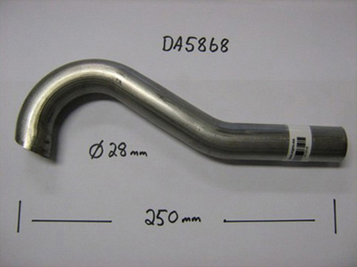 S-BEND Ø28 X 0,6MM - RUSTFRITT
