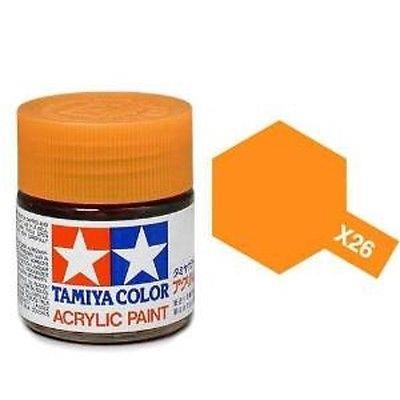 TAMIYA X-26 CLEAR ORANGE ACRYLIC