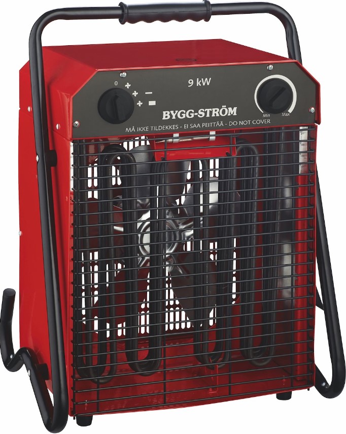 BYGGVIFTE, M/STATIV, 9KW, 230V, IP44