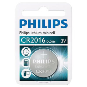 v02_6AB5669A2835DFEEBA01BAA08A7163BA.jpg BATTERI CELLE 3V LITHIUM - CR2016 - PHILIPS