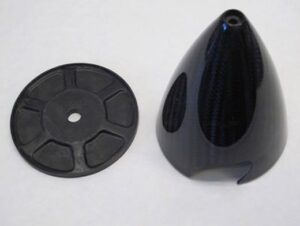 CARBON SPINNER 3,5" SBACH TYPE - CARBON BACKPLATE