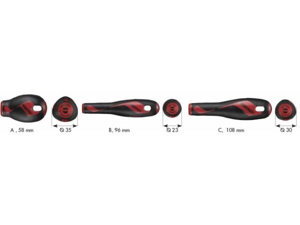SKRUTREKKER FLAT 0.5X3X100 MD920N1 - TENG TOOLS - Bilde 3